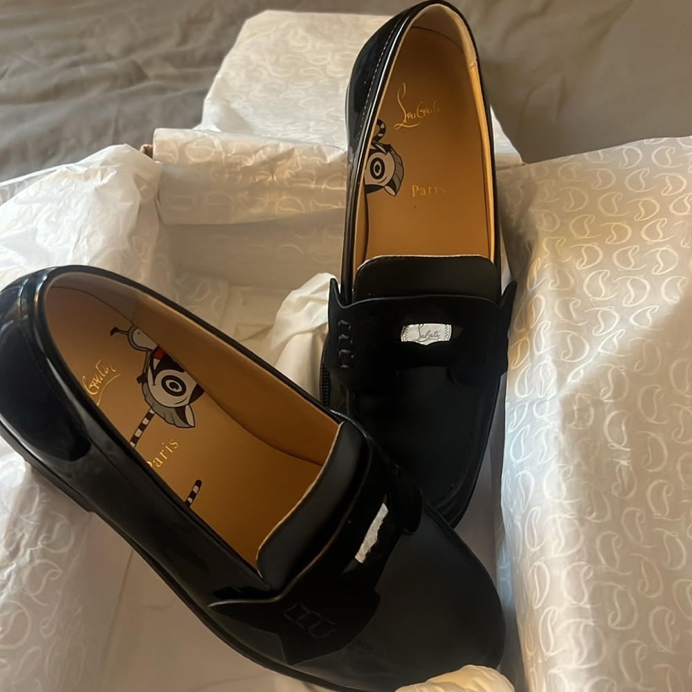 Christian Louboutin Mini Penny Boys Loafers